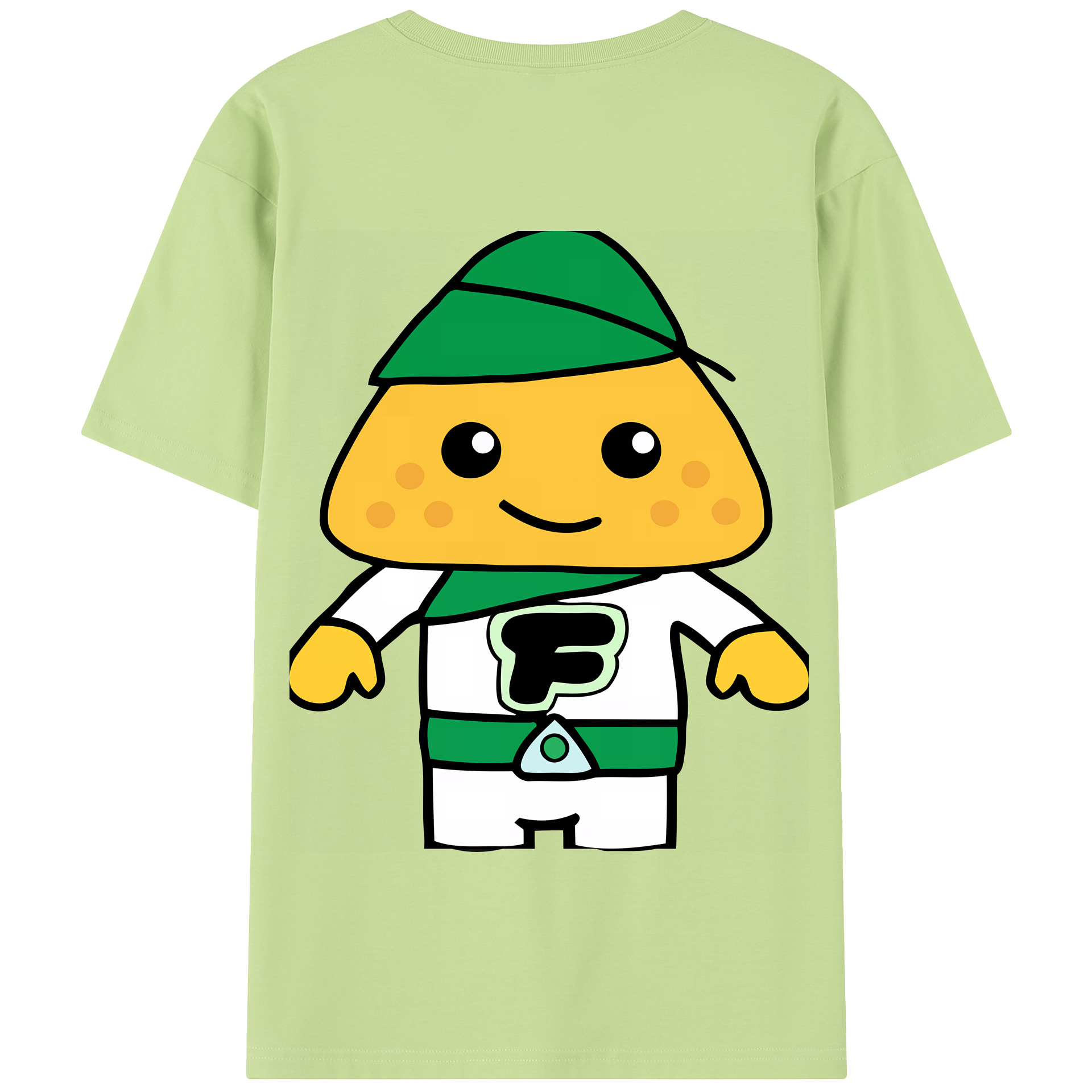 （画像用） アンパンマン Anpanman 綿100％半袖Tシャツ（背面プリント）